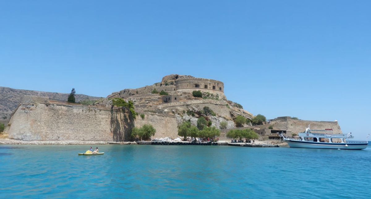 Bastion de Tiepolo de la forteresse de Spinalonga.