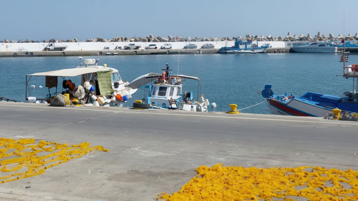 Le charmant petit port.