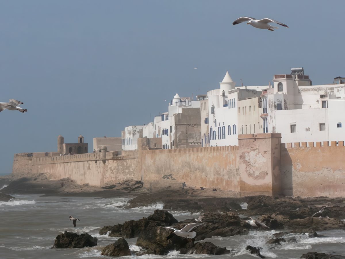 Essaouira ville fortifiée.