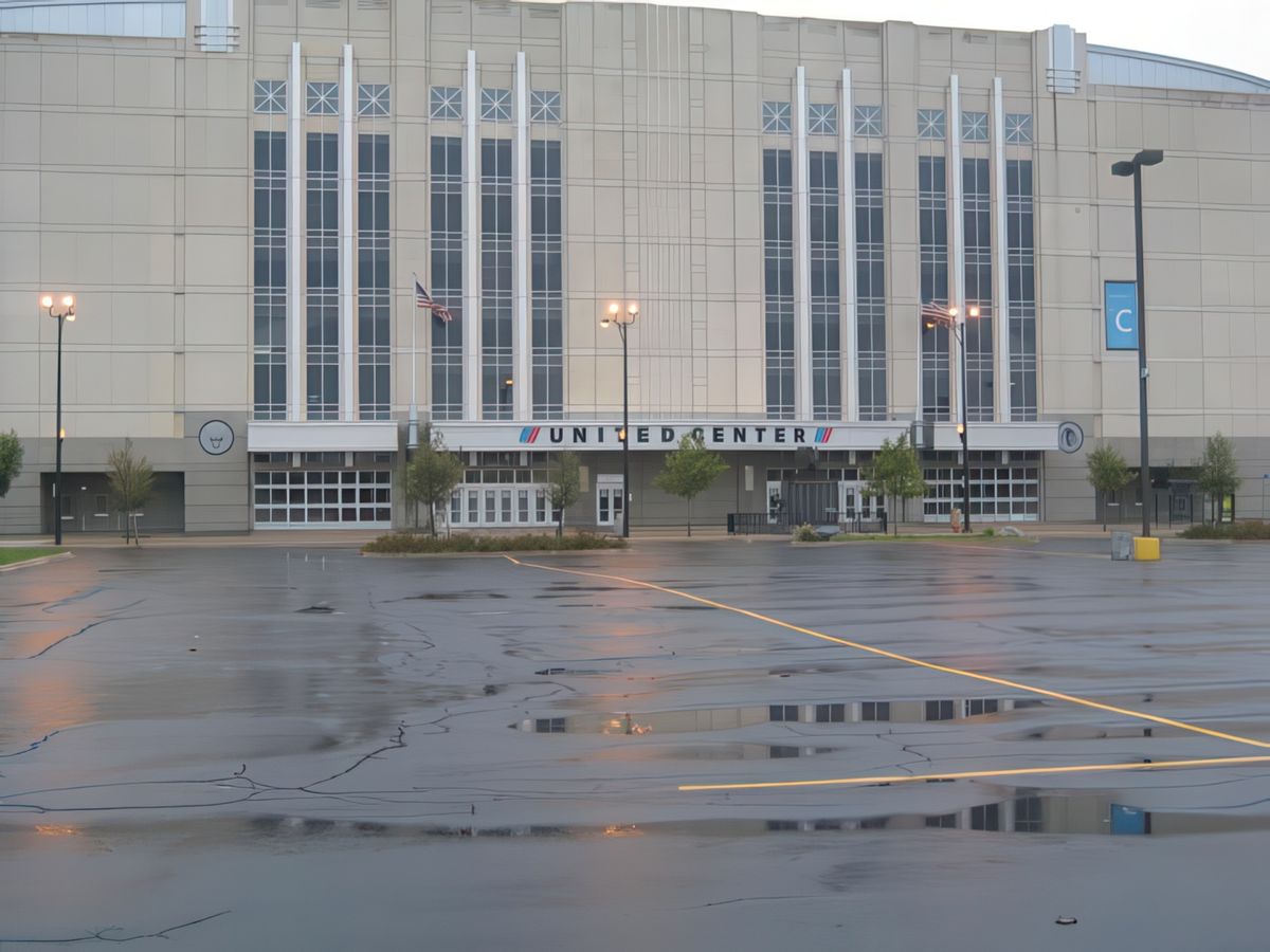 United Center, salle des Bulls, des Blackhawks et salle de spectacle.