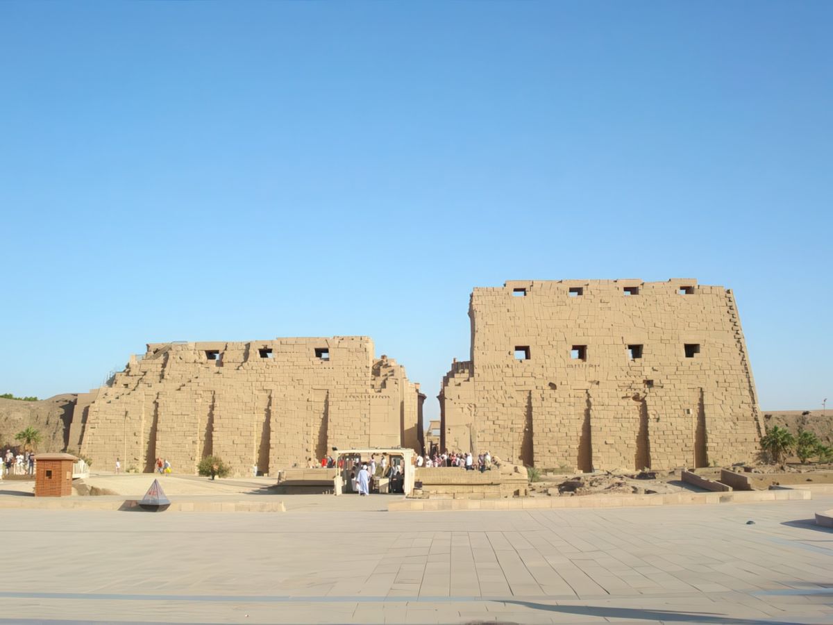 L'entrée du temple