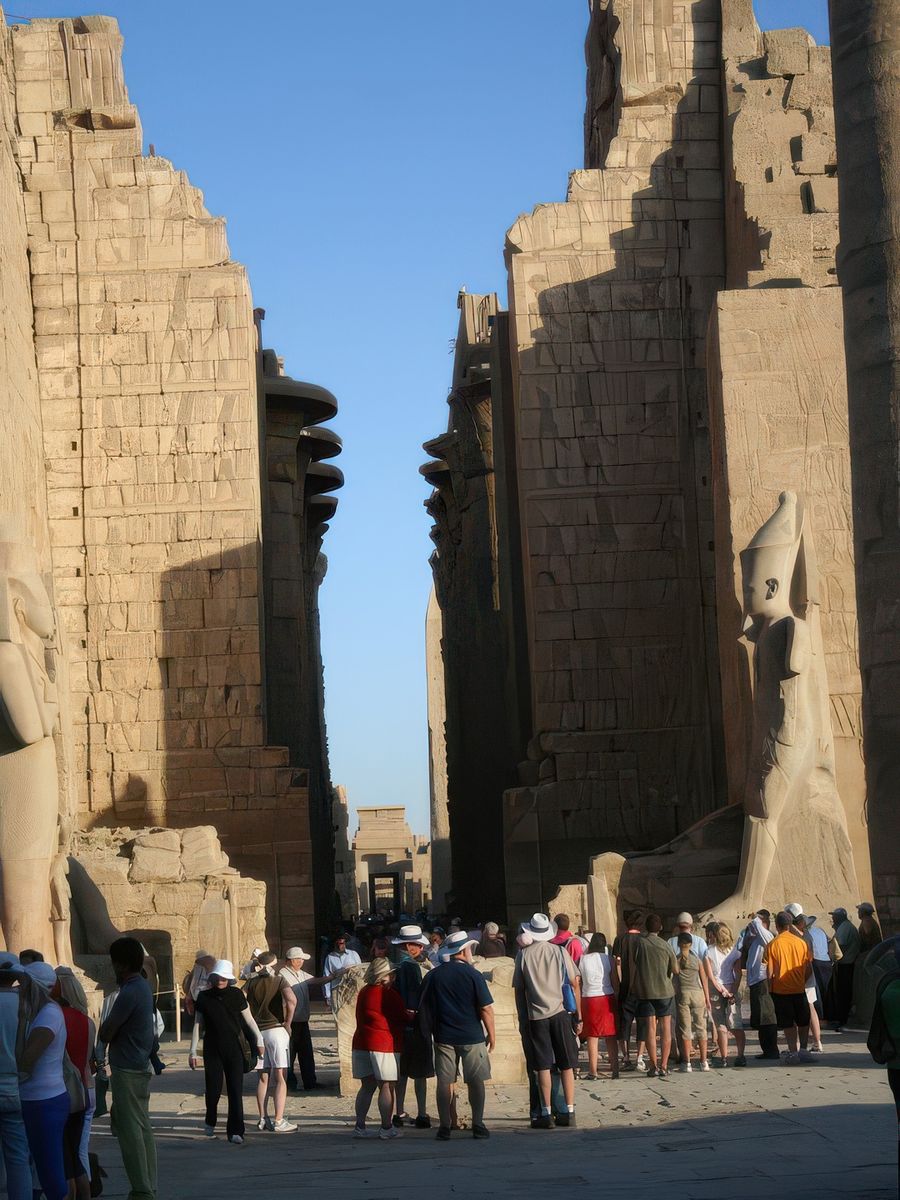 L'allée centrale