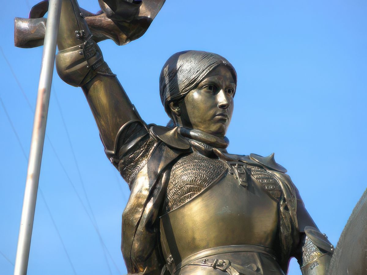Statue de Jeanne d'Arc à Mirecourt