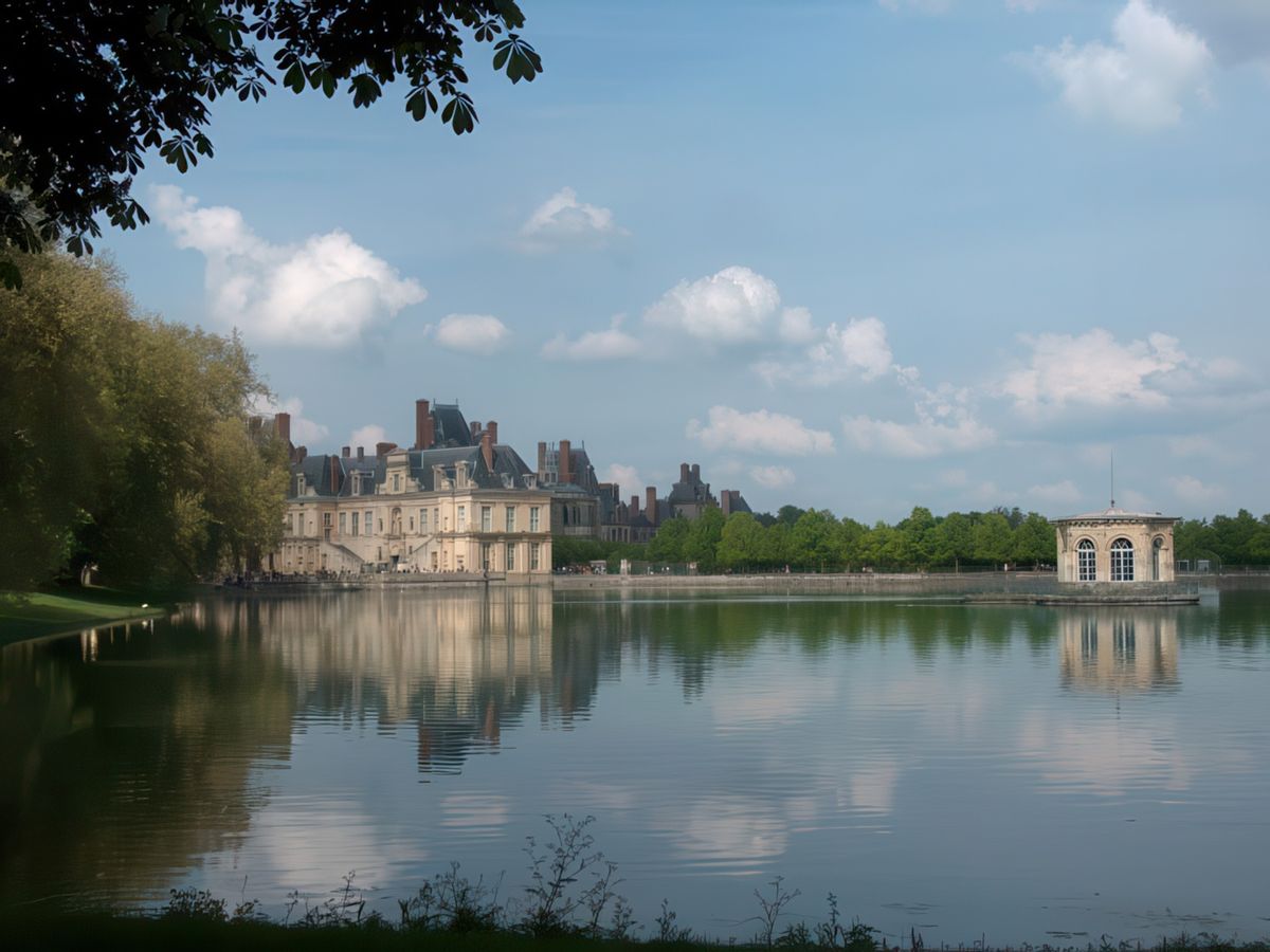 Magnifique vue de l'ilôt sur "l'Etang des Carpes"