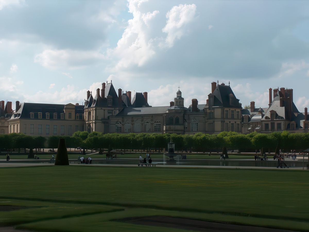 Vue depuis les jardins