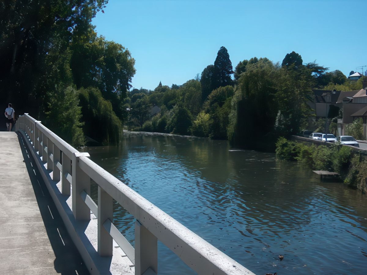Le pont de Samois sur Seine