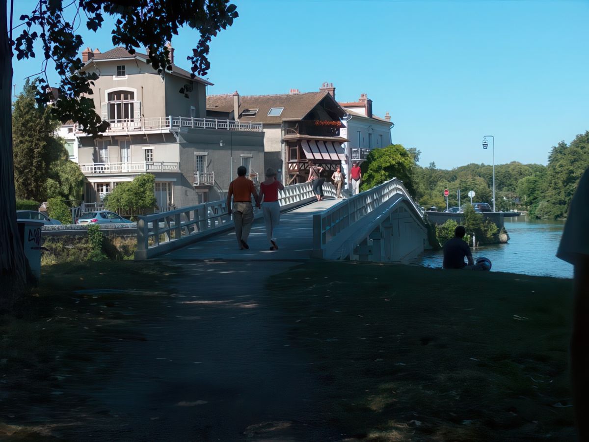 La ville de Samois