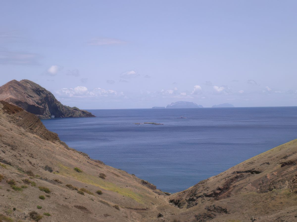 Vue sur les îles Desertas