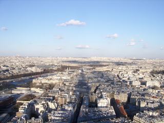 Paris, vue de la Tour Eiffel