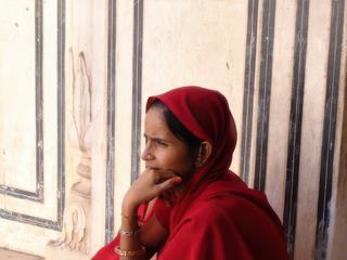 Cour du palais des vents, Jaipur.
