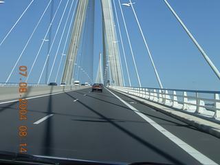 Sur le pont de Normandie