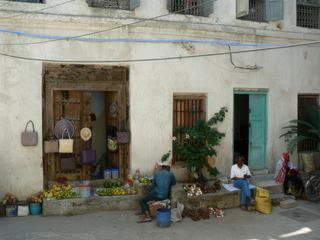 Petit marché de Zanzibar