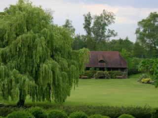 Parc du château de Leeds en Angleterre