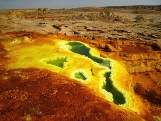Ethiopie - Volcan Dallol : bout du monde ou autre planète ?