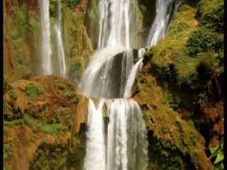 Les cascades d'Ouzoud au Maroc
