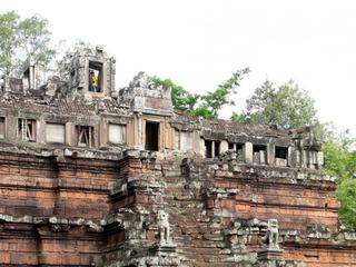 Durant mon voyage au Cambodge, j'ai pu admirer avec bonheur ces temples