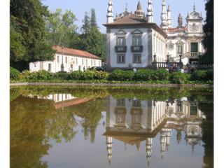 Le manoir de Mateus (Solar de Mateus) à Vila Real au Portugal, bijou de l'architecture baroque.