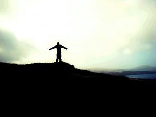 Dans le Connemara en Irlande.