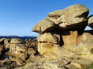 Photo réalisée sur la côte de granit rose en Bretagne
