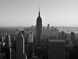 Manhattan depuis "top of the rocks"