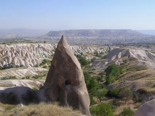 Photo prise par mon fils en 2007 dans la vallée d'Uchisar en Cappadoce (Turquie).
