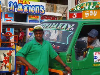 Tap tap à Haiti
