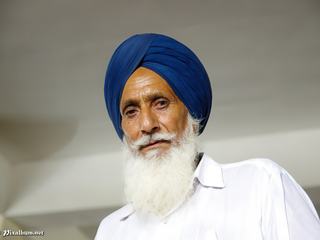 Amritsar (Punjab - Inde), rencontre très "représentative" dans l'enceinte de l'incroyable temple d’or des sikhs.