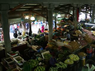 Marché couvert de Port Louis (Ile Maurice)