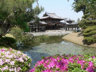 Uji, un temple. Au départ, c'est pour lui qu'on est venu.