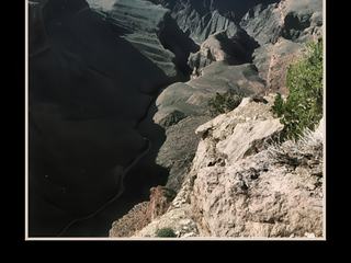 Le soir tombe sur le Grand Canyon (Rive Nord)
