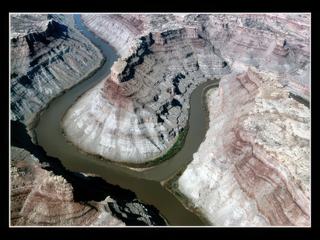 La confluence du Colorado et de la Green River
