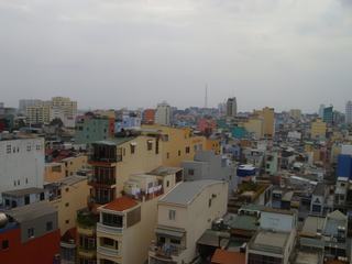 Vue panoramique de Saigon
