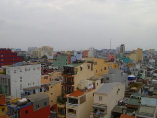Vue panoramique de Saigon
