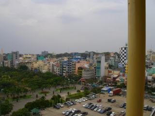 Vue panoramique de Saigon
