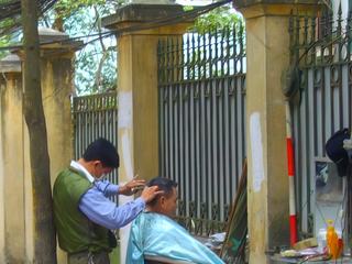 Coiffeur des rues