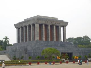 Le mausolée d'Ho Chi Minh