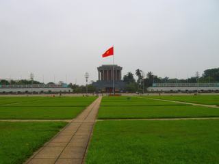 Le mausolée d'Ho Chi Minh