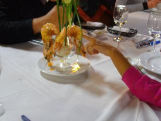 La table est dressé, bon appétit