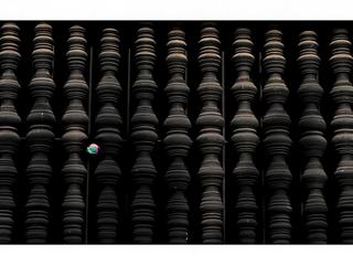Le Vat Visunnarat: détail d'une fenêtre.