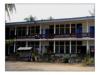 Ecole primaire francophone à Luang Prabang.