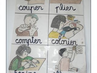 Apprentissage du français.
