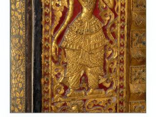 Détail d'une porte à l'intérieur du sim.