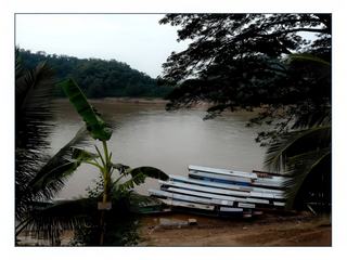 Sur les bords du Mekong.