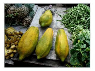 De beaux fruits.