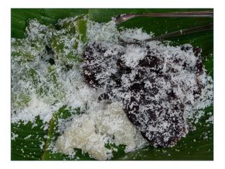 Riz gluant à la noix de coco, un régal!