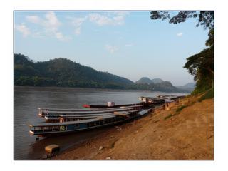 Les bateaux lents que nous prendrons le lendemain.