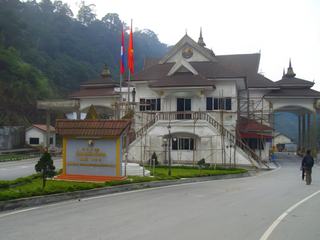 Poste frontière du Laos