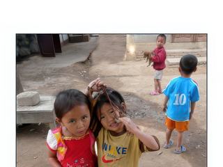 L'insouciance des enfants.