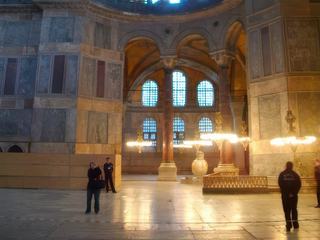 A l’intérieur de sainte Sophie