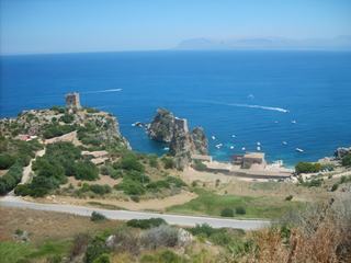 Point de vue depuis Scopello